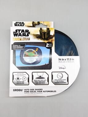 Star Wars The Mandalorian The Child Grogu Nap Time Window Sunshade 2-Piece